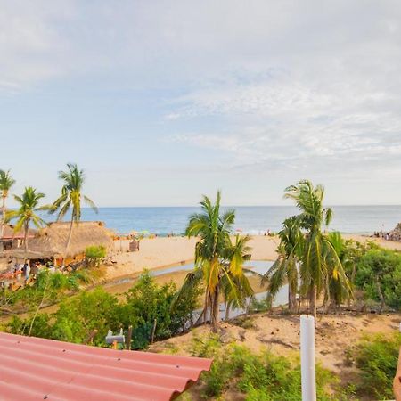 La Playa Hostel Mazunte Buitenkant foto