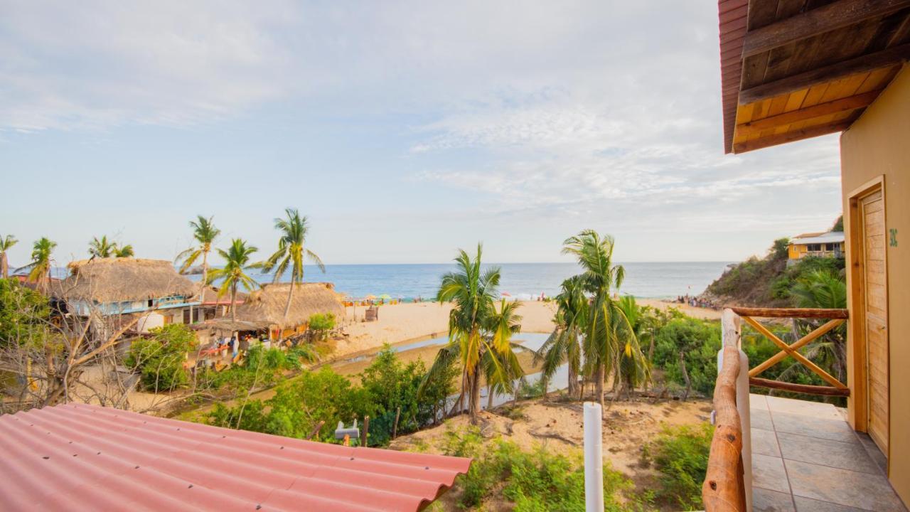 La Playa Hostel Mazunte Buitenkant foto